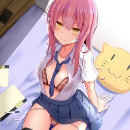 【二次エロ】ちんぽも挟んで貰いたくなるおっぱいで様々なものを挟んでる女の子のエロ画像がこちら