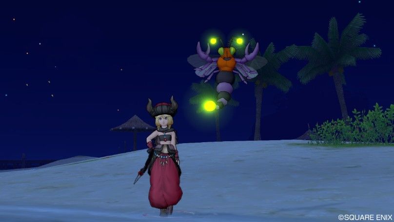 ベヒーモスとかは集めにくい オレンジの空