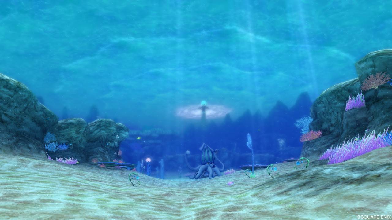 水の行方 オレンジの空