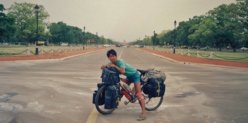 9】 インド自転車旅行 ニューデリー滞在 : FUKUNAGA RYUJI 自転車旅行 