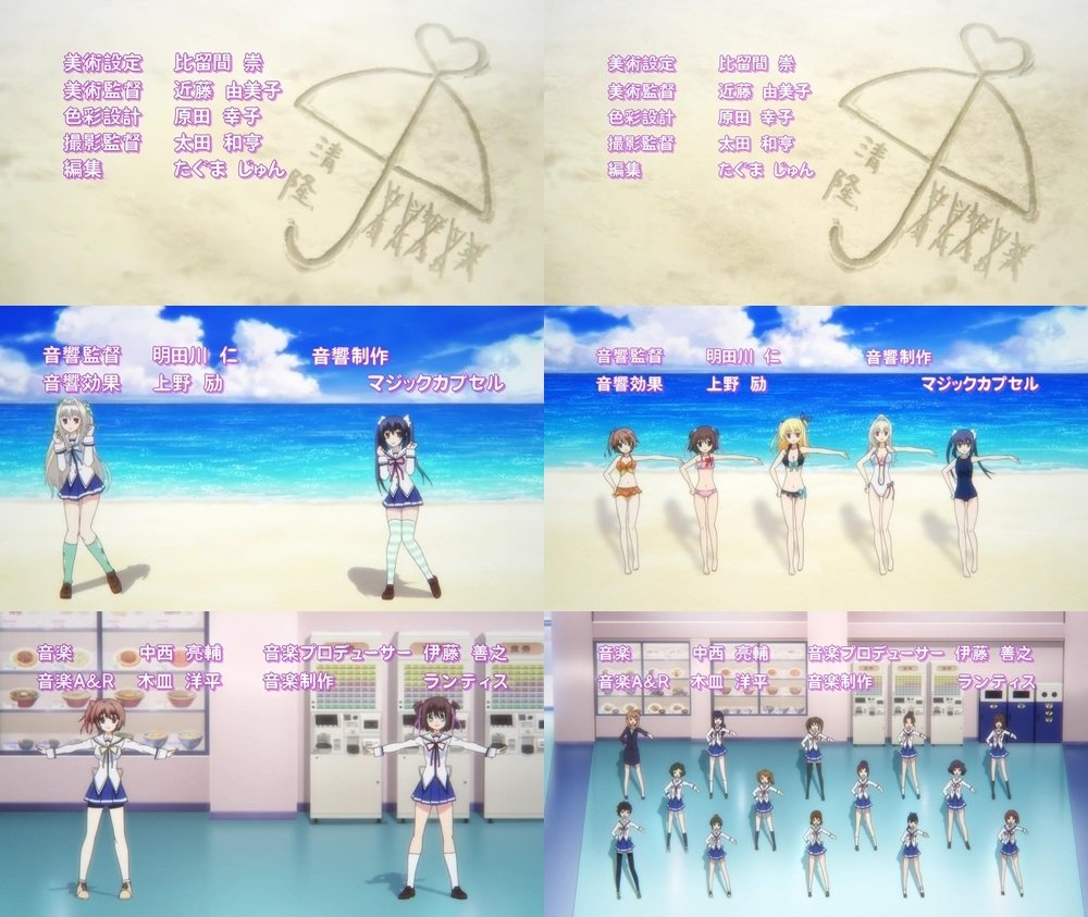 アニメ D C Iii ダ カーポiii 第2話と第3話のオープニング比較画像 何でも雑記板 仮
