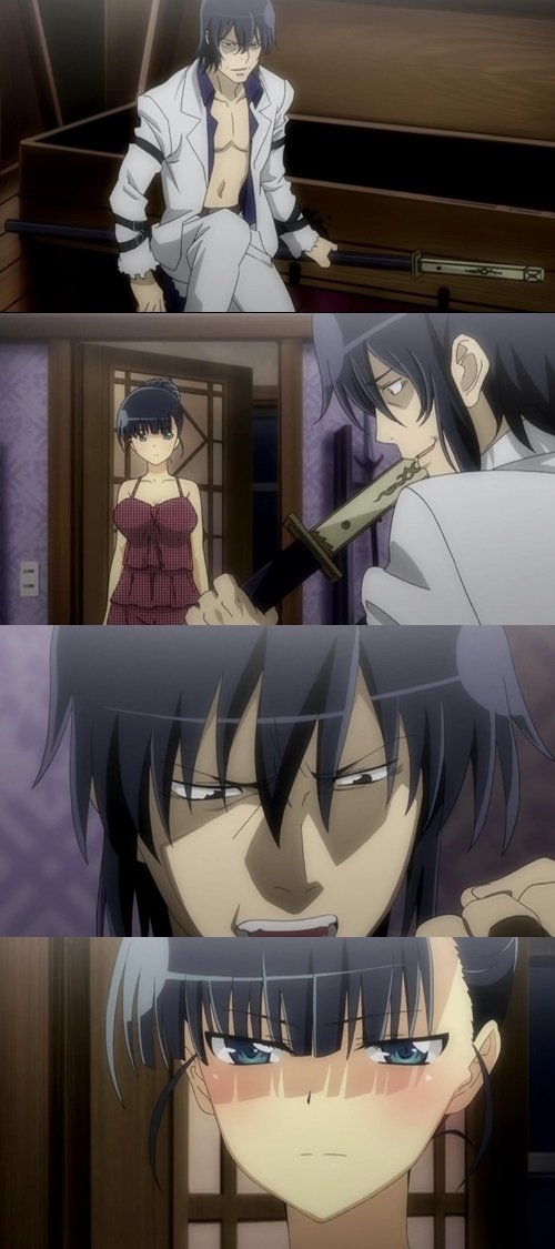 アニメ 閃乱カグラ 第3話 月下の侵入者 感想 レビュー 何でも雑記板 仮