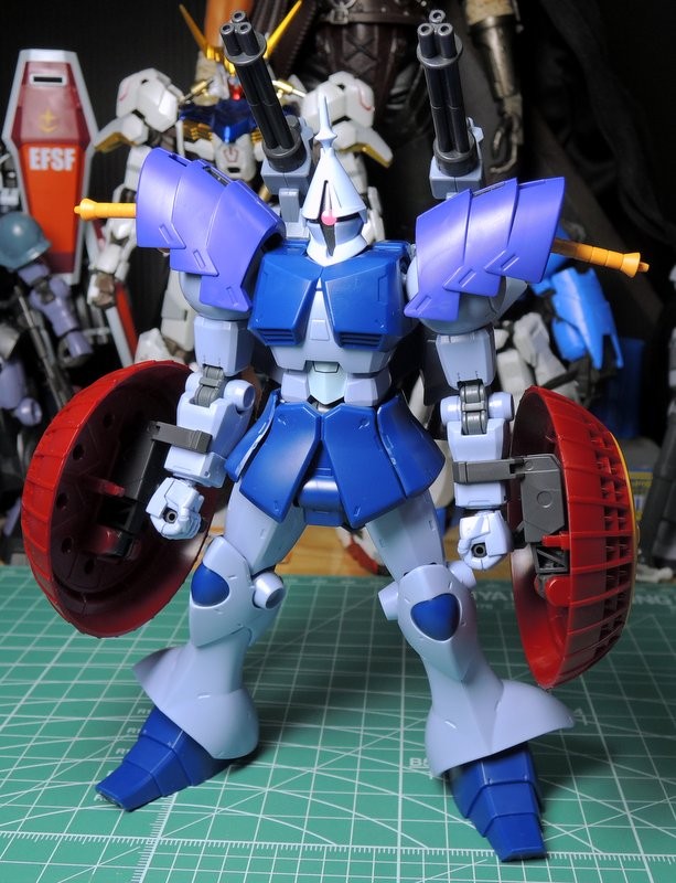Hguc Revive ギャンの感想とレビュー ギャンバルカンにするとカッコいい 何でも雑記板 プラモデル情報