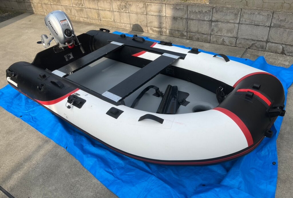 ☆ゴムボート+エンジン2馬力 中古の案内☆ : フィッシングショップMAX