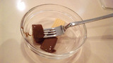 チョコ付けてみました