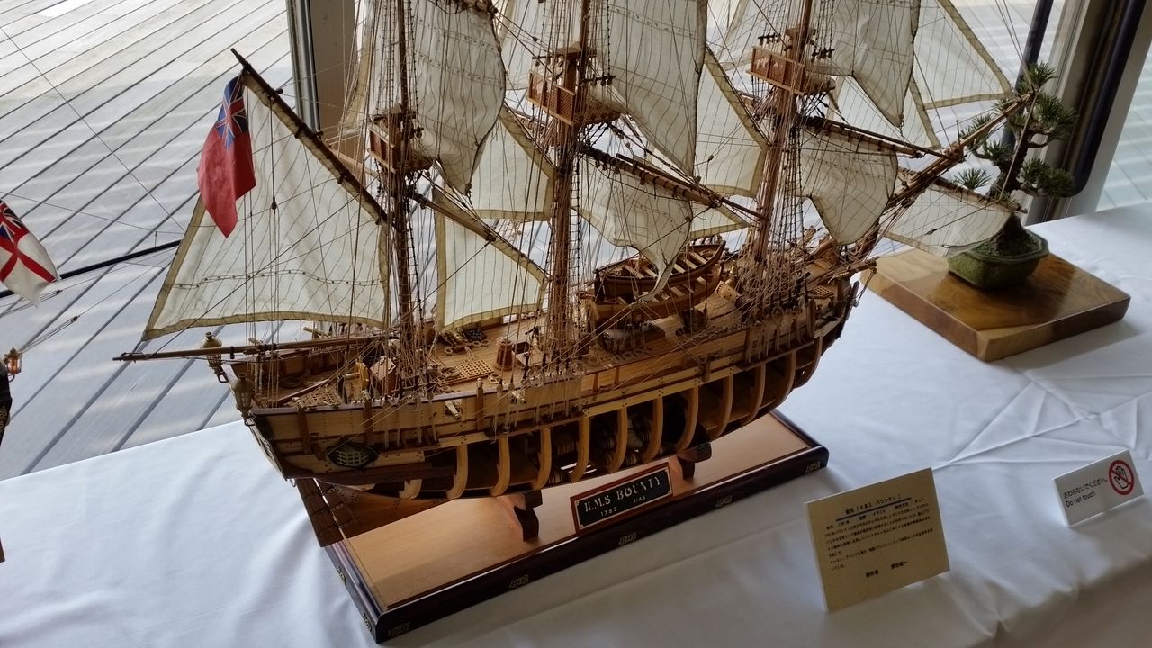 帆船模型展に行ってきました フリースペース 寺喫茶 Cafe Tera