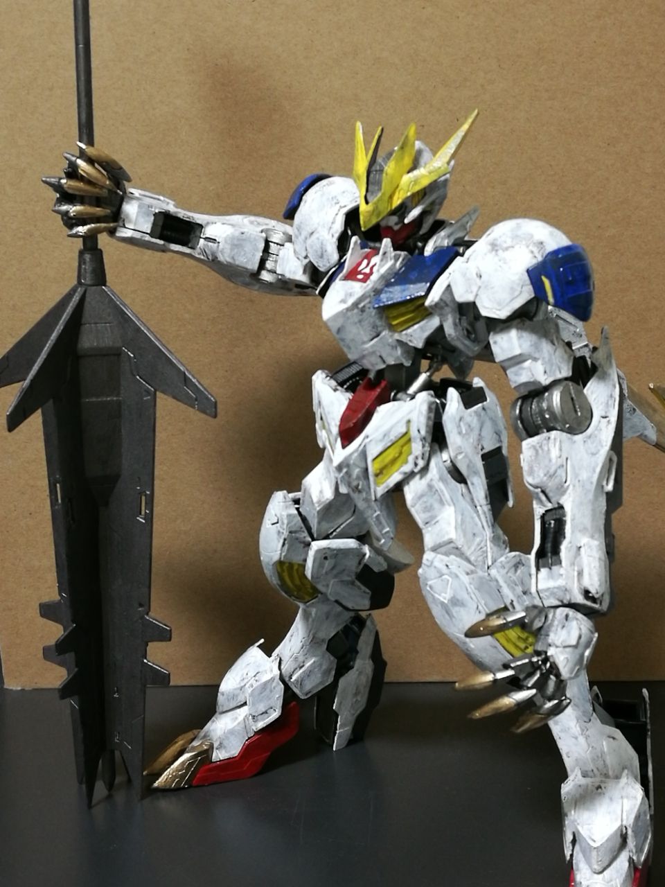 塗装リペイント完成品】1/100 フルメカニクス バルバトスルプスレクス
