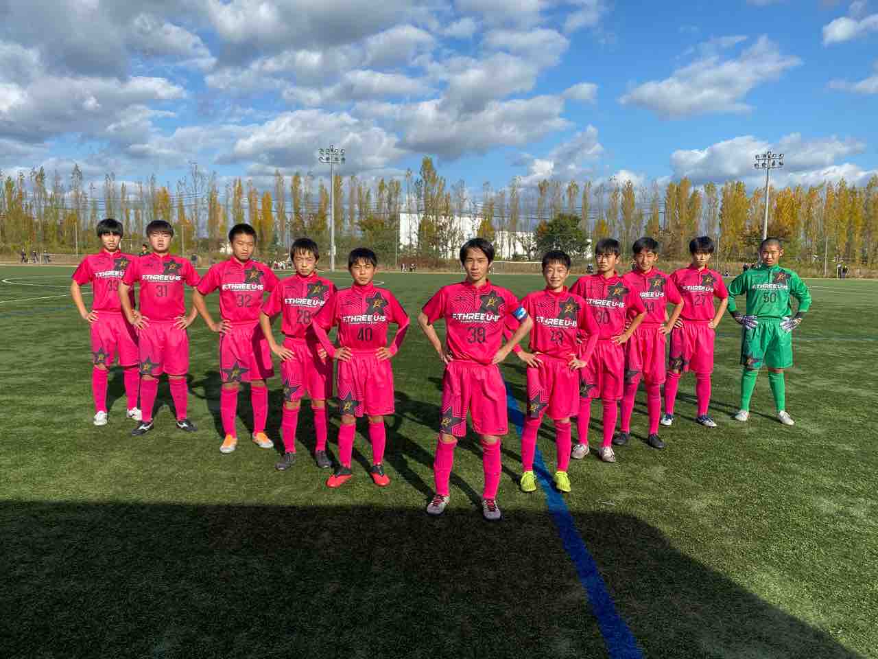11月14日 土 U14 新潟県リーグ2部 順位決定戦 F Three U 15 Blog