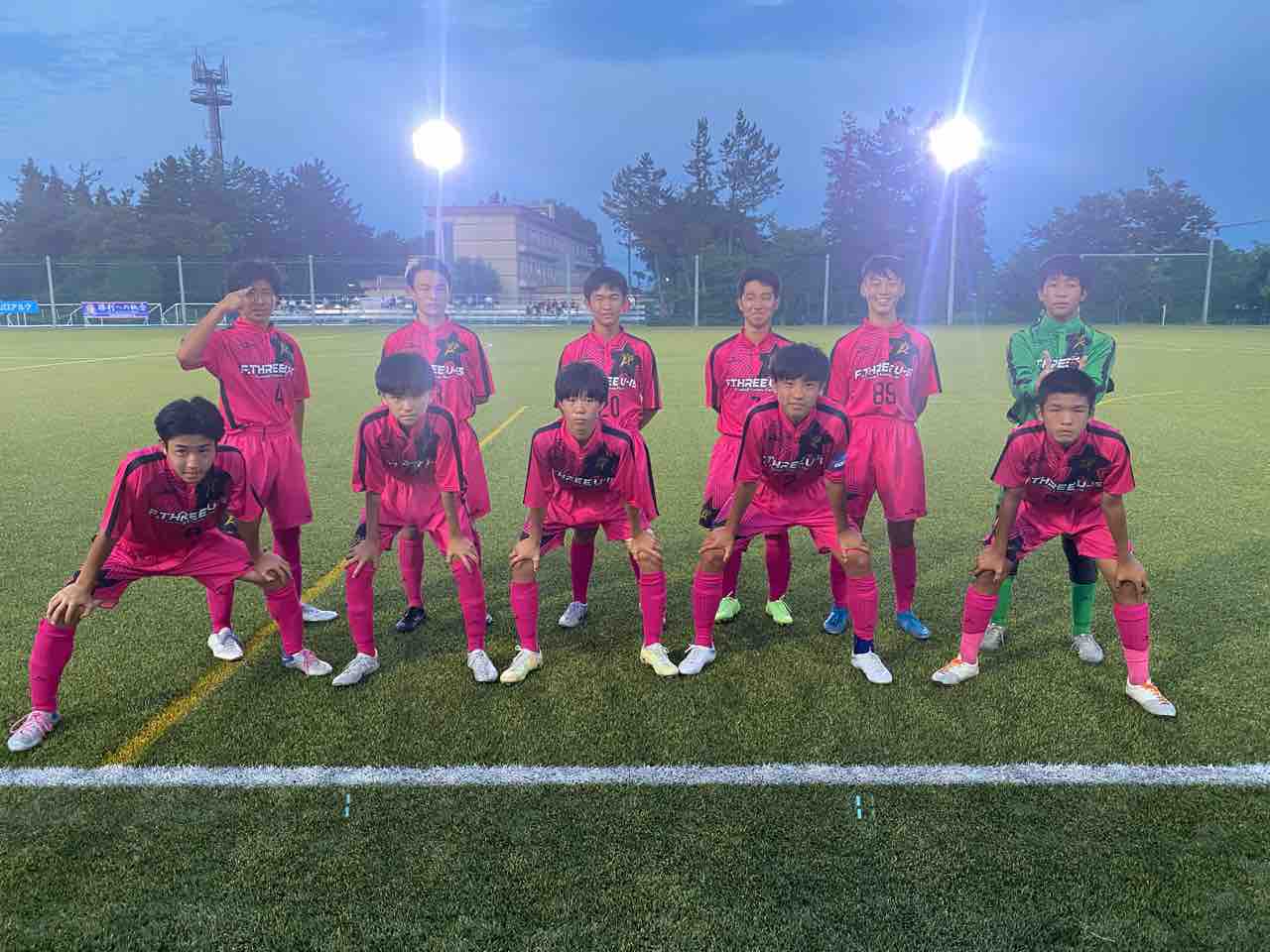8月9日 火 U15 北信越リーグ 第12節 F Three U 15 Blog