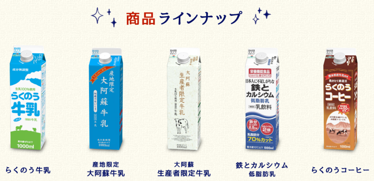 酪農マザーズにキャップ付きパックが登場！ : 愛しの牛乳パック