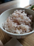 乳清で炊いた十六雑穀米