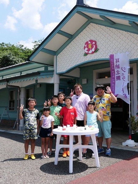 メガモッツのおふたりが耳納北麓ジェラート街道を生中継♪