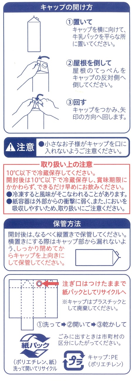 キャップ付きの説明