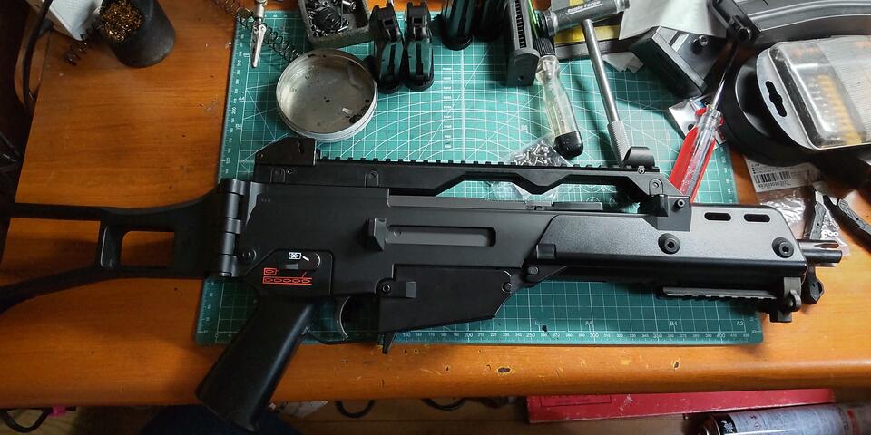東京マルイ G36C PLUSの分解レビュー | エボログ