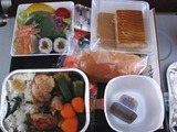 機内食チキン