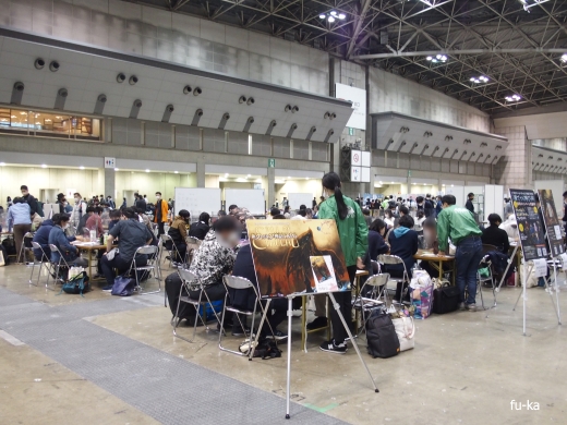 会場内