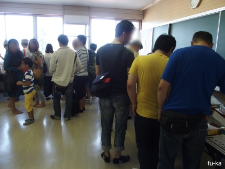 会場内