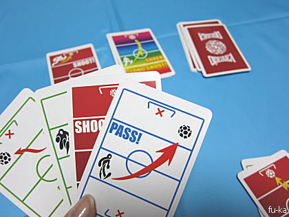 カルタッチョ サッカー ふうかのボードゲーム日記