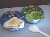 軽食のアイス