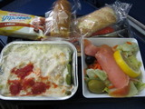 機内食チキン