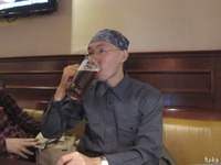 ビールを一杯