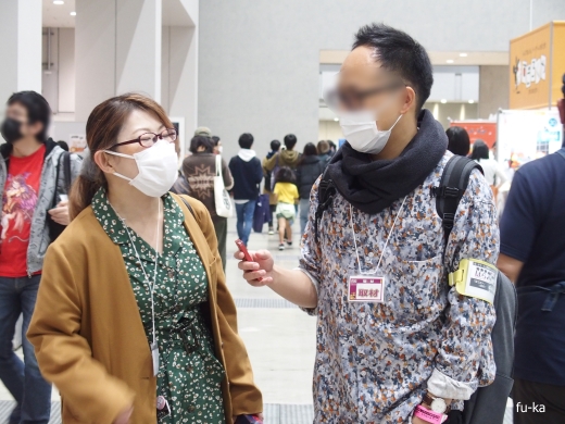 会場内