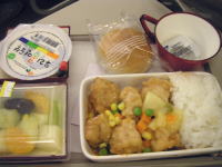 仁川−フランクフルト2回目機内食
