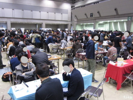 入場してすぐ