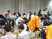 会場内
