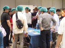 会場内