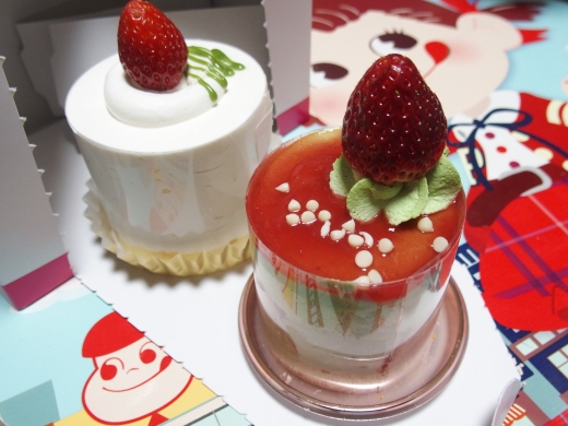 不二家のケーキ