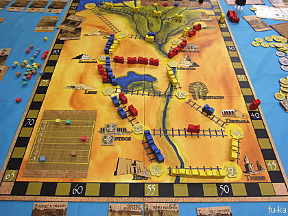 クレオパトラ鉄道 ふうかのボードゲーム日記 クレオパトラ鉄道 ふうかのボードゲーム日記
