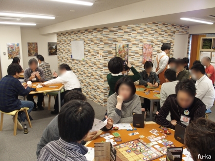 会場内