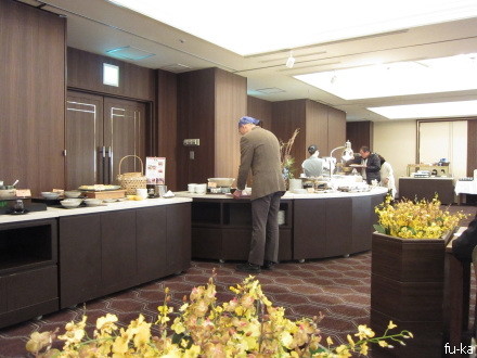 朝食風景