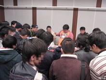 会場内