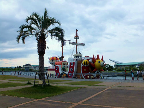 One Piece に登場するサウザンドサニー号を見た フーちゃんのカメラウオッチング