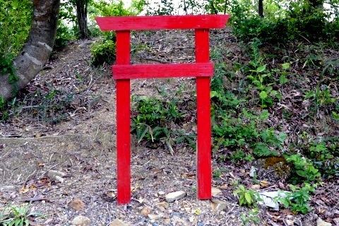 道端に小さな鳥居を発見 これはなんだ フーちゃんのカメラウオッチング 道端に小さな鳥居を発見 これはなんだ フーちゃんのカメラウオッチング