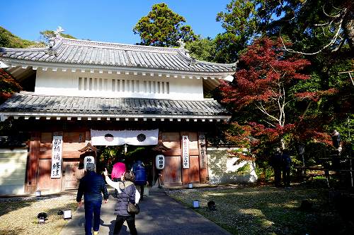 紅葉の名所 油山寺 の紅葉の模様 袋井市 フーちゃんのカメラウオッチング