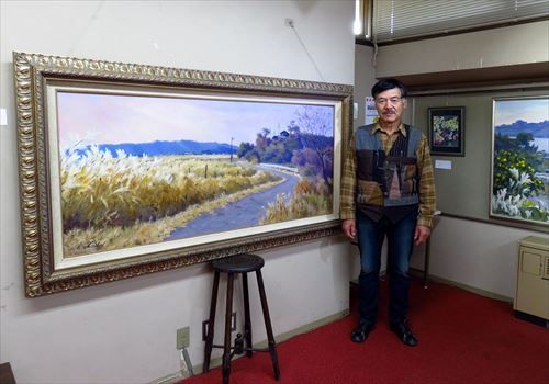 田中稔、絵画展」開催中! : フーちゃんのカメラウオッチング