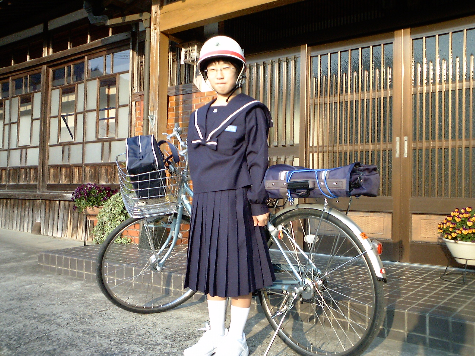 自転車 中学