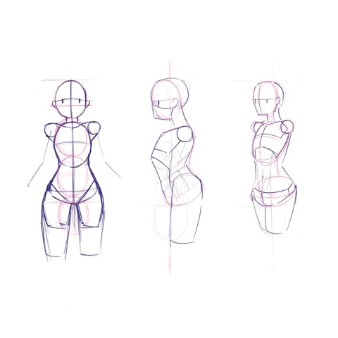 原神キャラ胴体素体