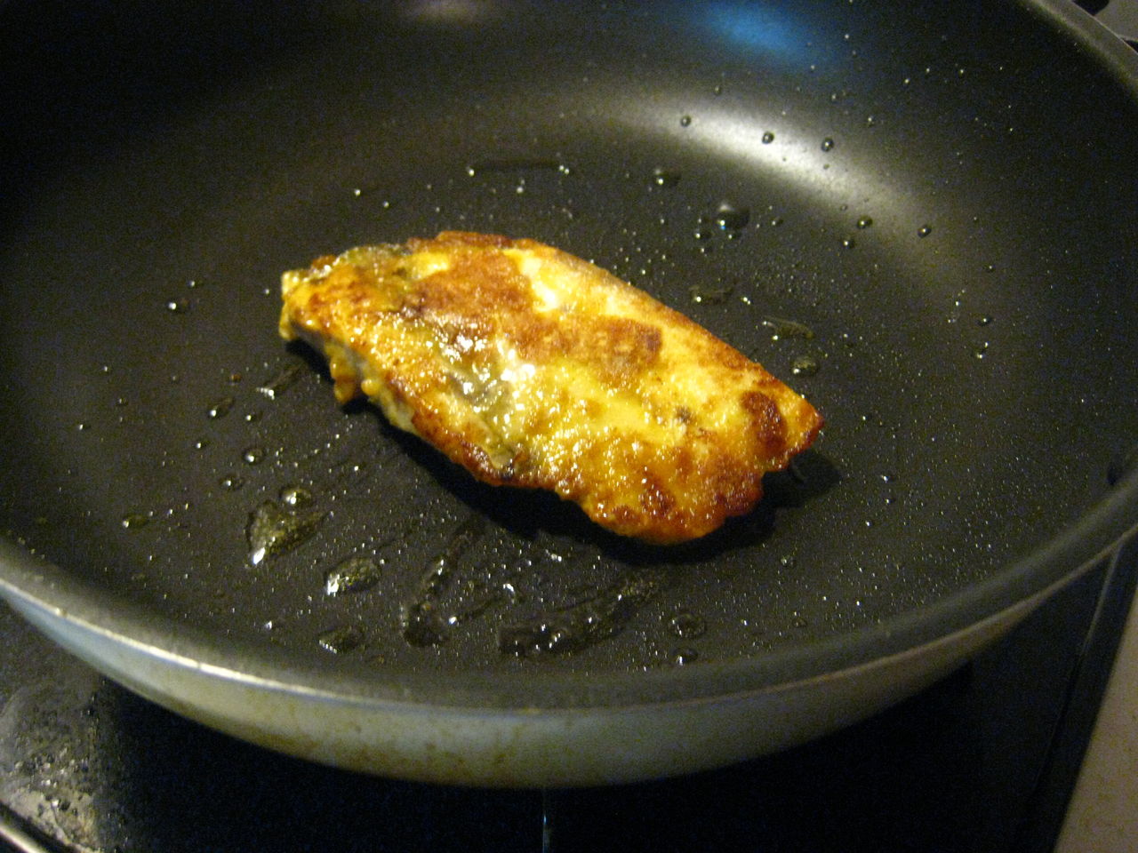 魚ﾚｼﾋﾟ 鰤の梅カレーソテー小松菜の丸焼き添え のんちゃんのお料理レシピ