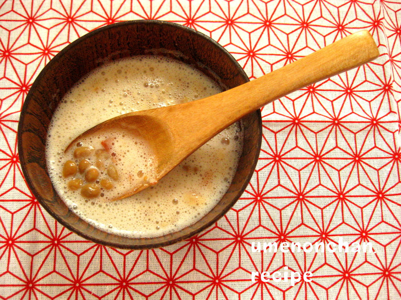 昆布梅の納豆汁 のんちゃんのお料理レシピ