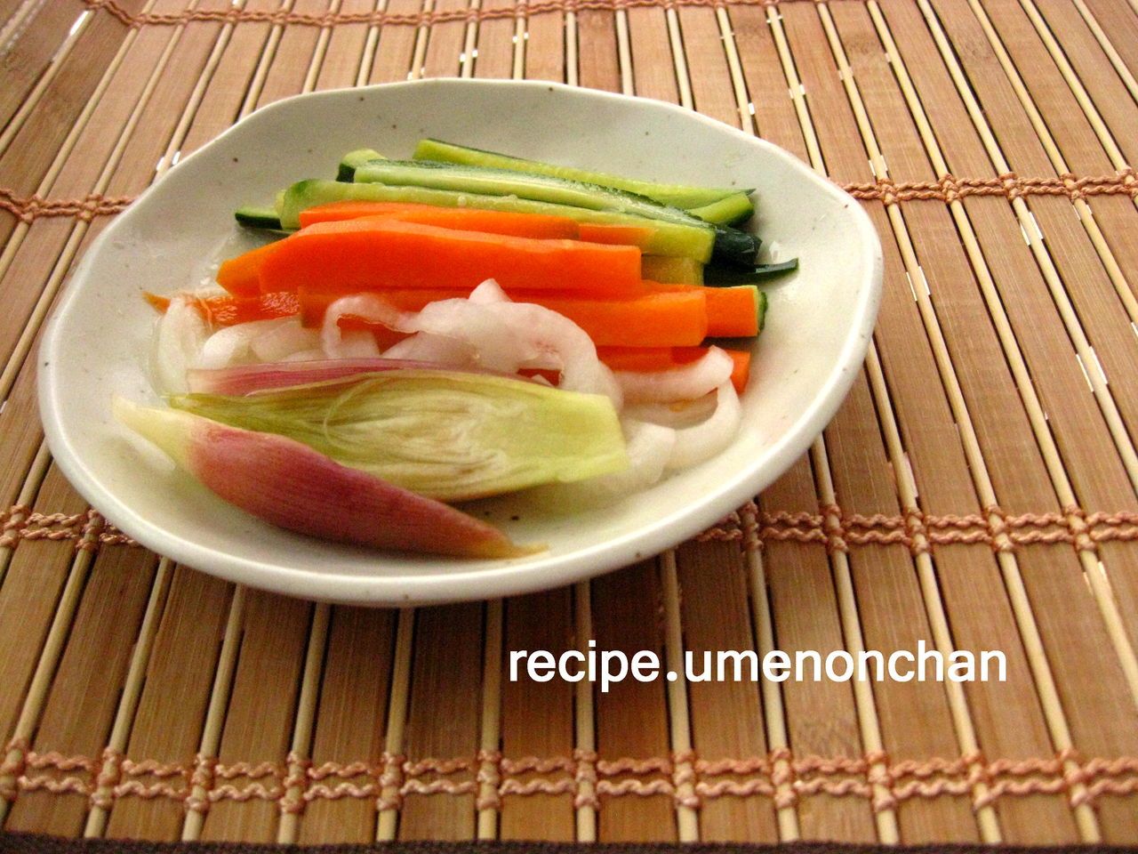 いろいろ野菜の酢漬け のんちゃんのお料理レシピ いろいろ野菜の酢漬け のんちゃんのお料理レシピ