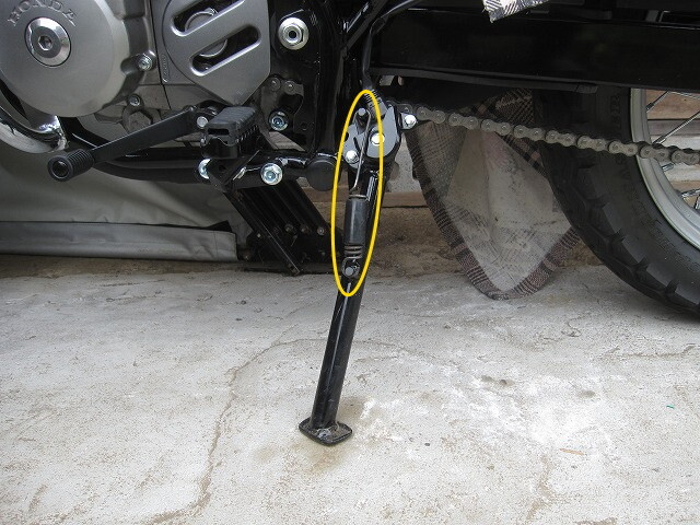 FTR223 アジャスタブルサイドスタンド　ショートタイプ CB223 FTR223 アジャスタブルサイドスタンド ショートタイプ CB223