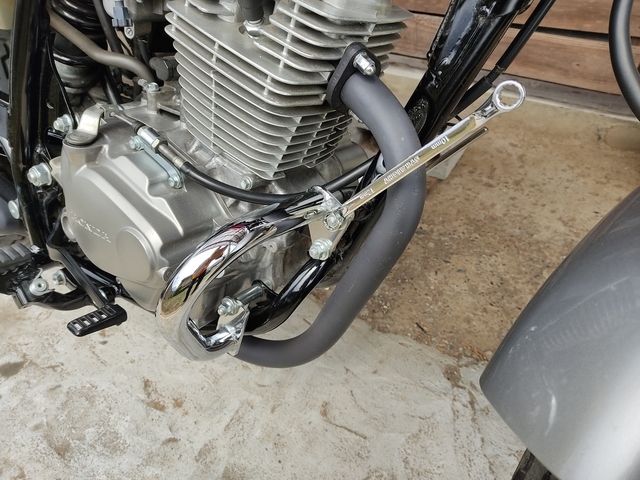 CB223S 純正マフラー