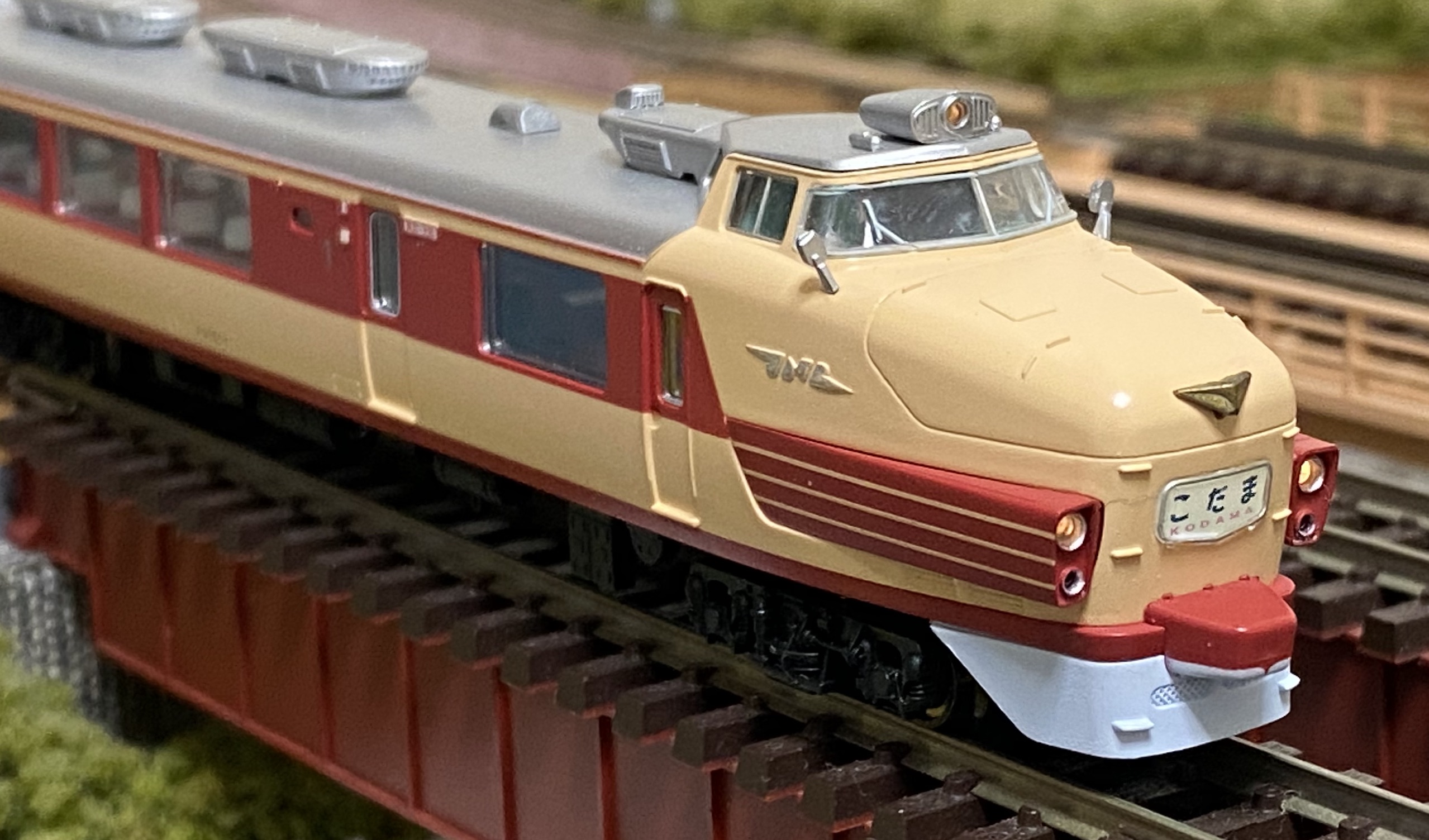 マイクロエース 151系 先頭車加工 鉄道情景草案 マイクロエース 151系 先頭車加工 鉄道情景草案