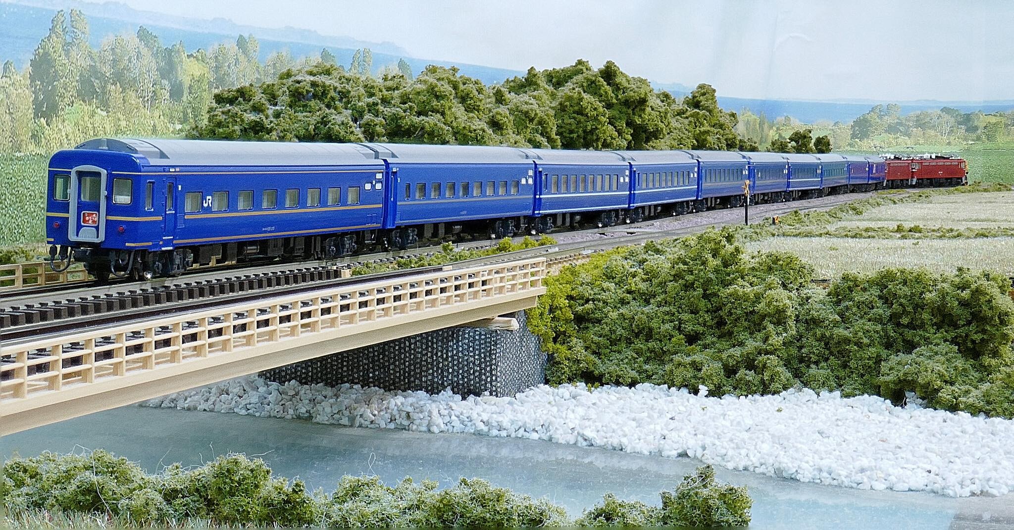 KATO製品で末期「ゆうづる」を編成 : 鉄道情景草案