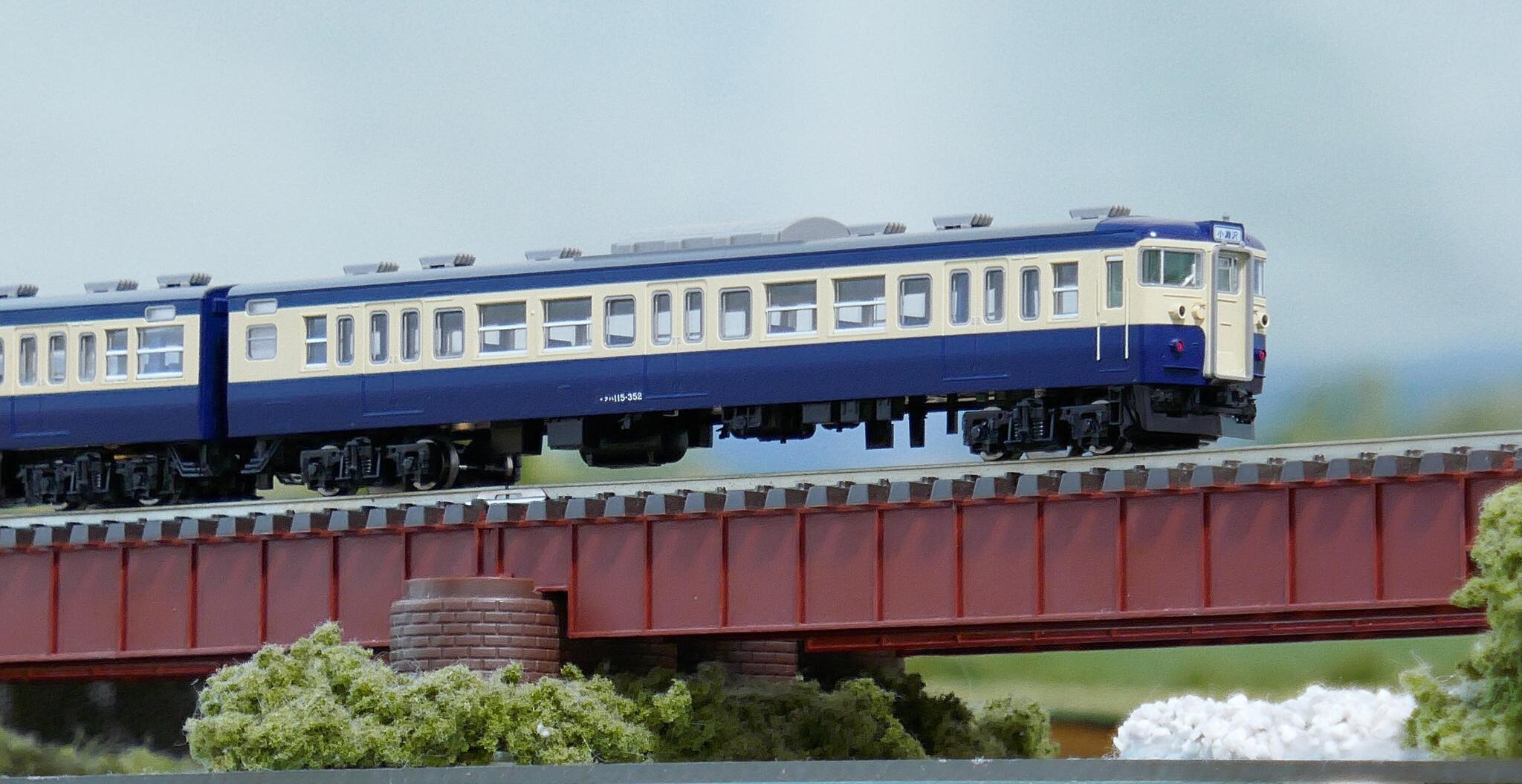 TOMIX 115系300番台 横須賀色 : 鉄道情景草案