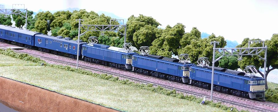 KATO EF63+EF62 三重連 : 鉄道情景草案